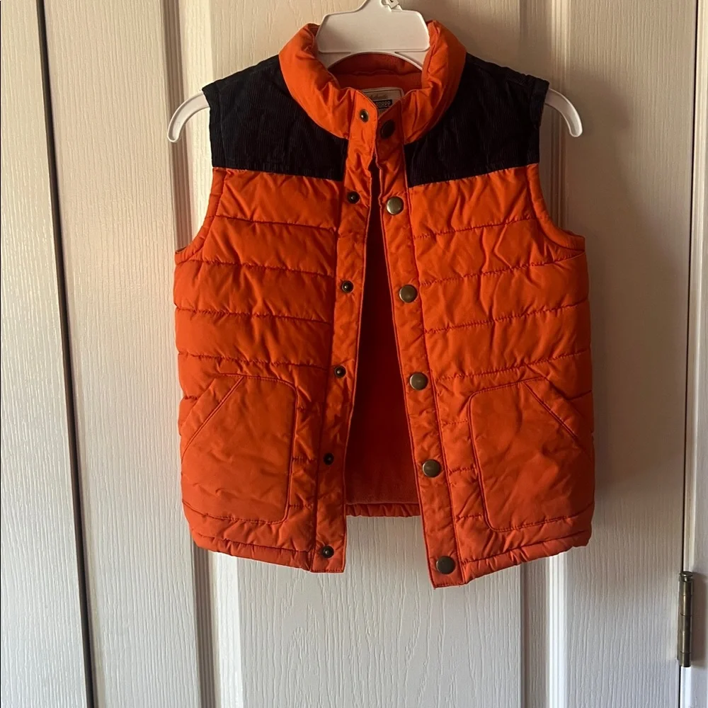 Gymboree Vibrant Orange Kids Puffer Jacket